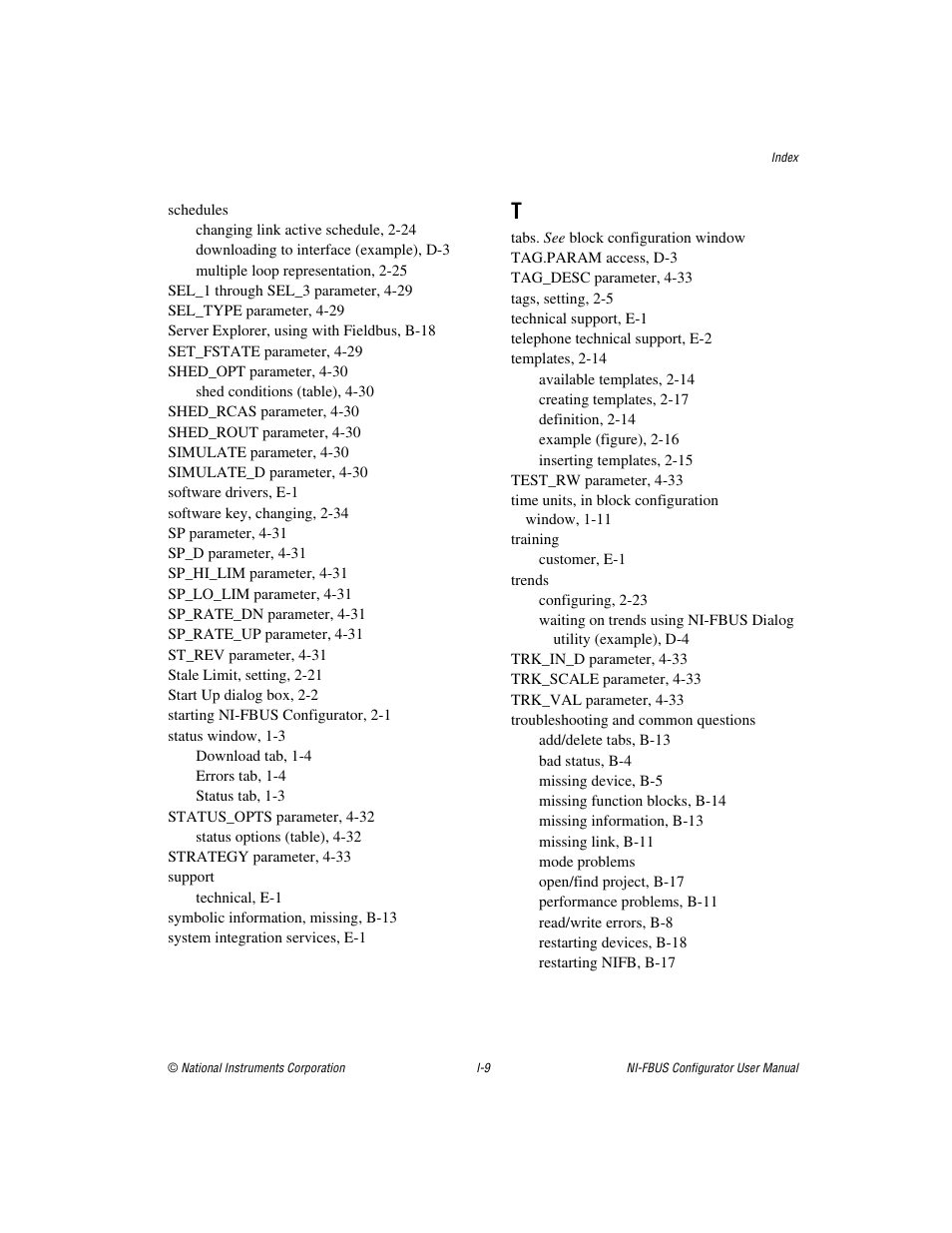 National Instruments NI-FBUS User Manual | Page 156 / 157
