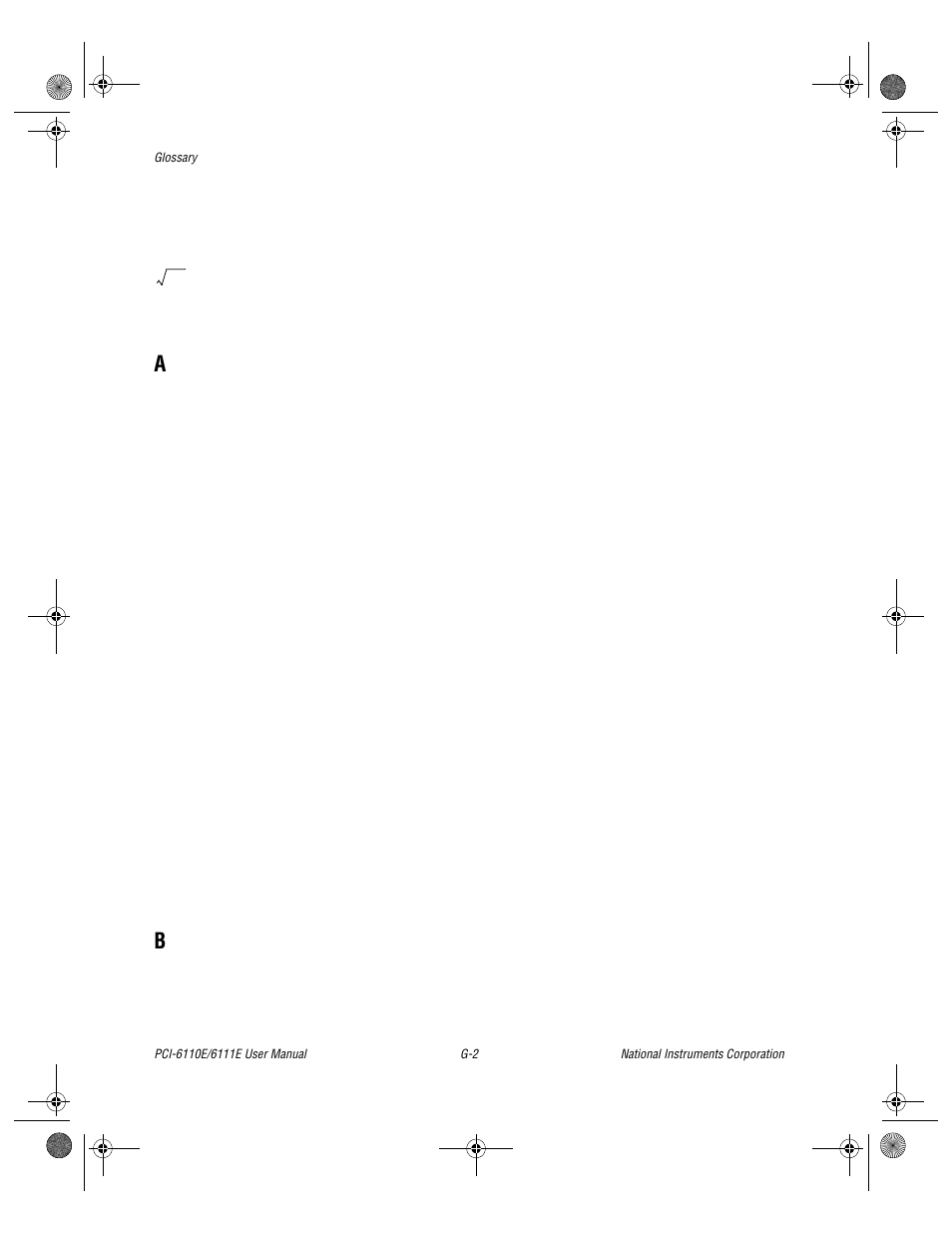 National Instruments PCI-6110E/6111E User Manual | Page 95 / 113