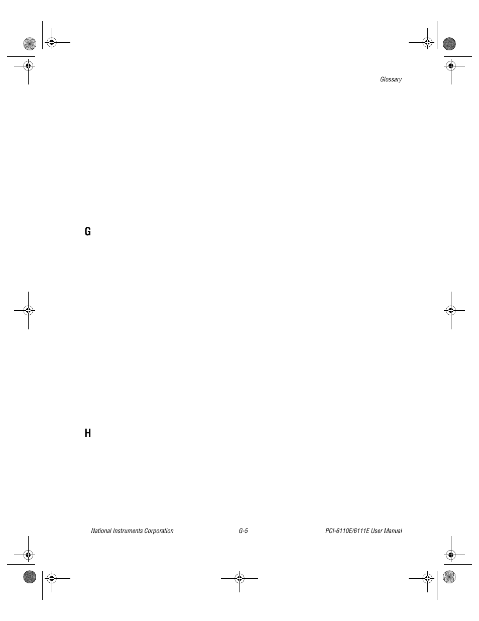 National Instruments PCI-6110E/6111E User Manual | Page 98 / 113