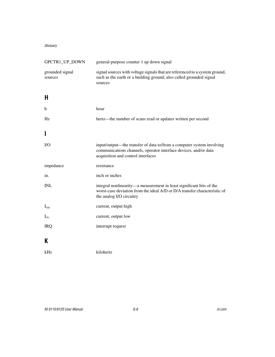 National Instruments NI 6115/6120 User Manual | Page 111 / 127