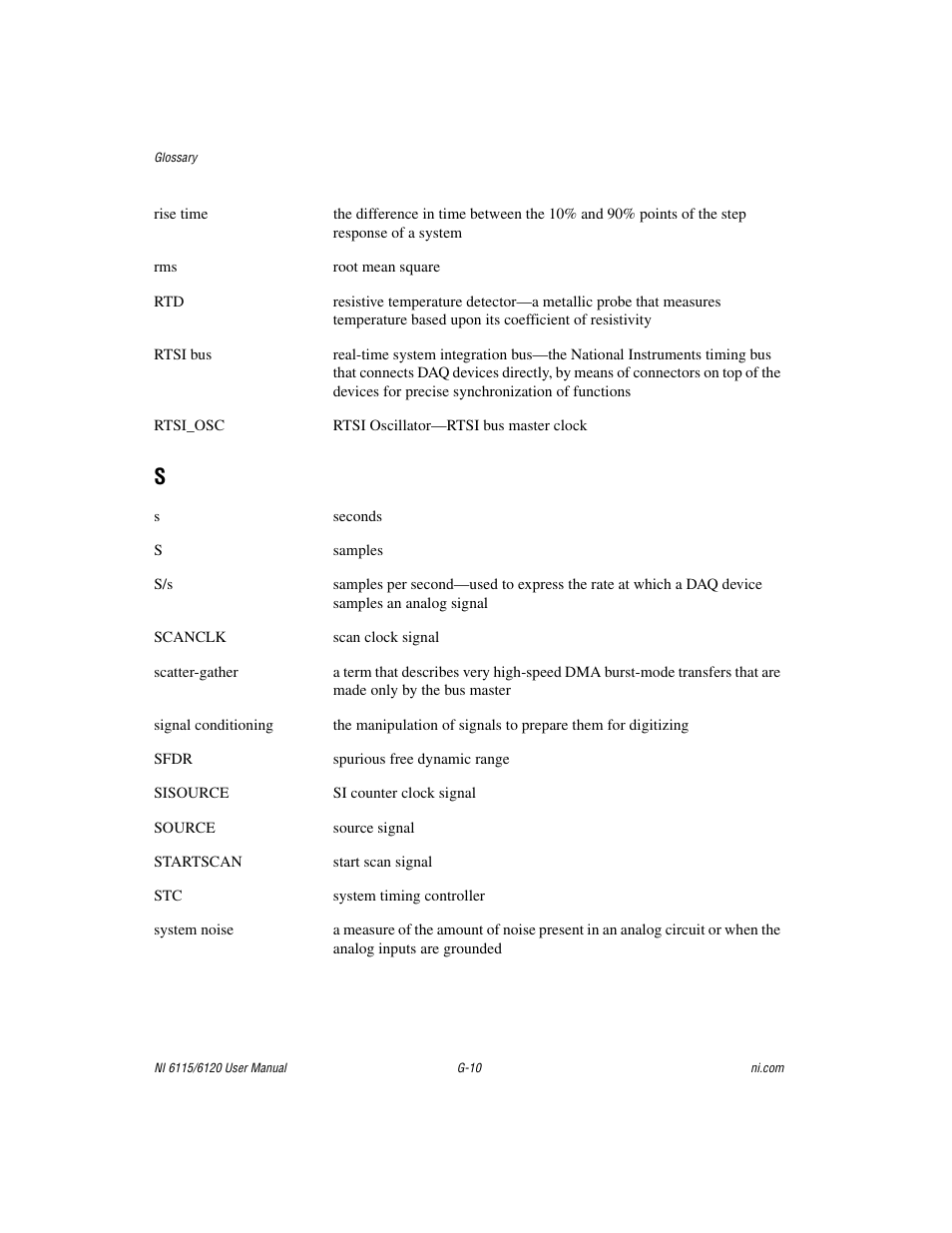 National Instruments NI 6115/6120 User Manual | Page 115 / 127