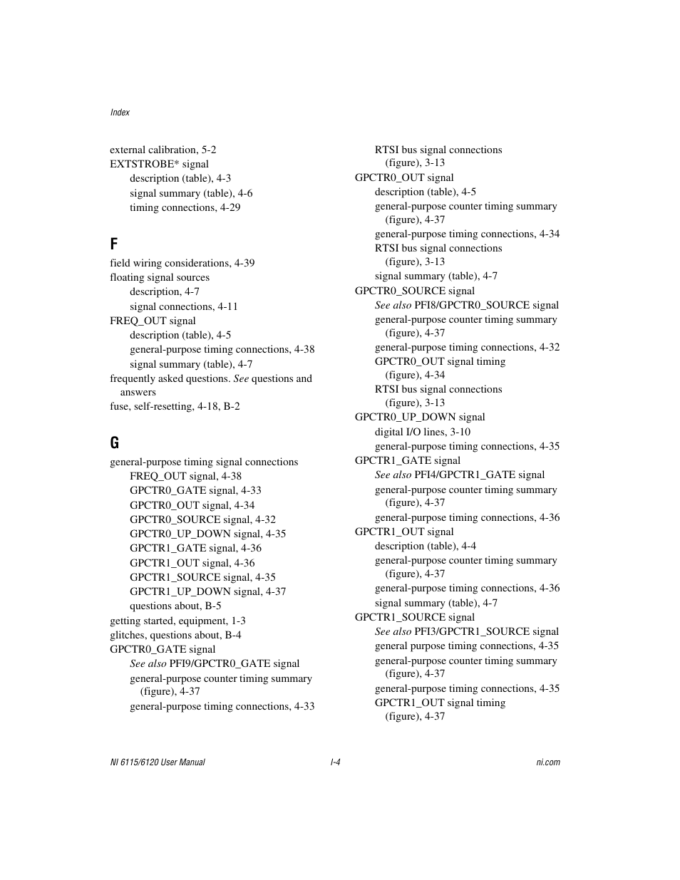 National Instruments NI 6115/6120 User Manual | Page 121 / 127