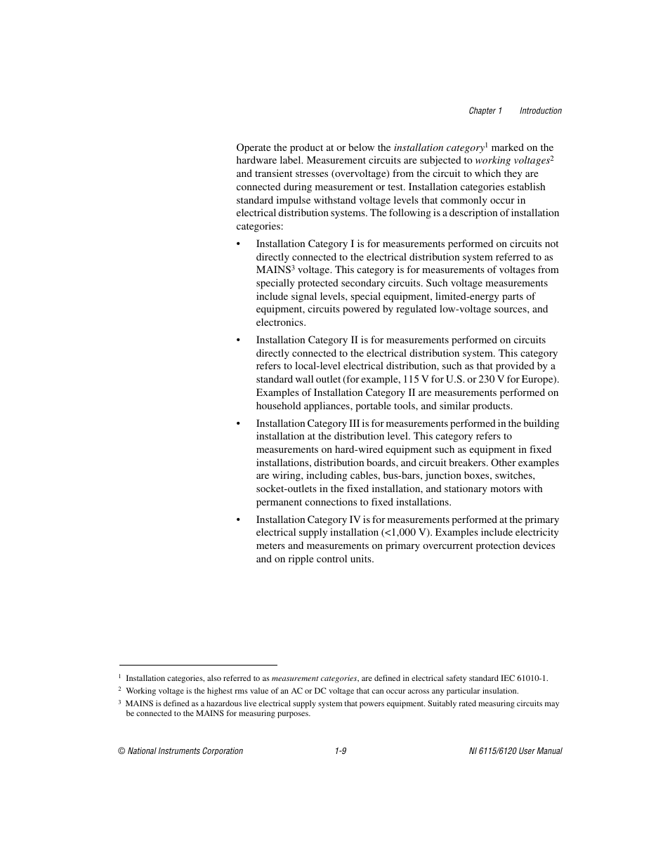 National Instruments NI 6115/6120 User Manual | Page 20 / 127