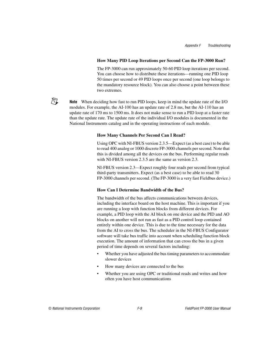 National Instruments FP-3000 User Manual | Page 127 / 155