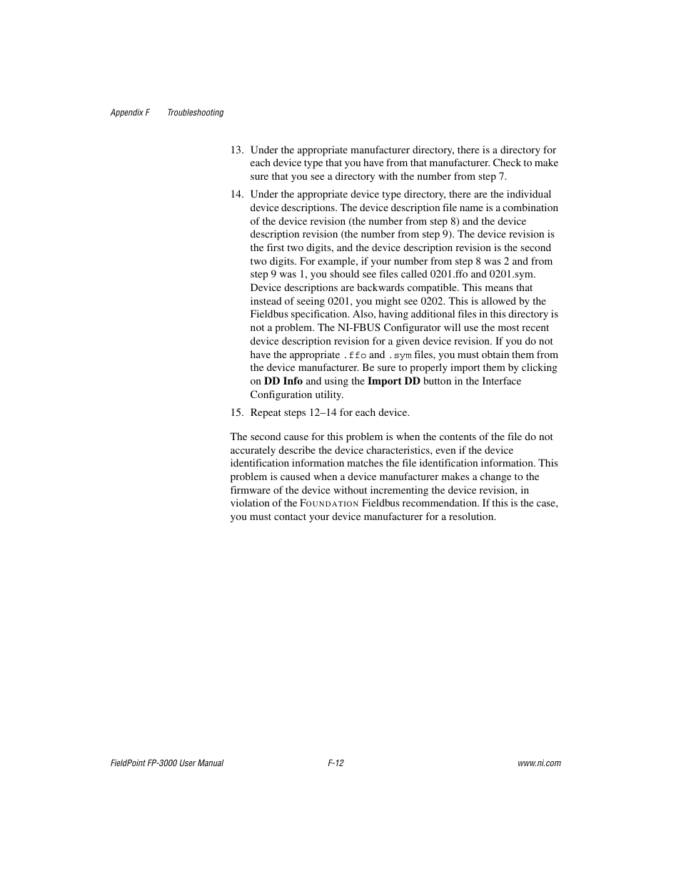 National Instruments FP-3000 User Manual | Page 130 / 155