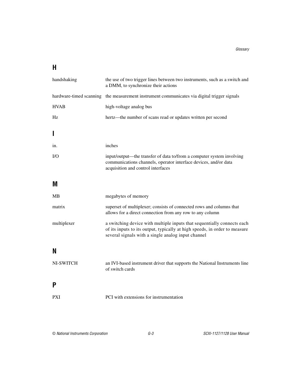 National Instruments SCXI-1127 User Manual | Page 89 / 97