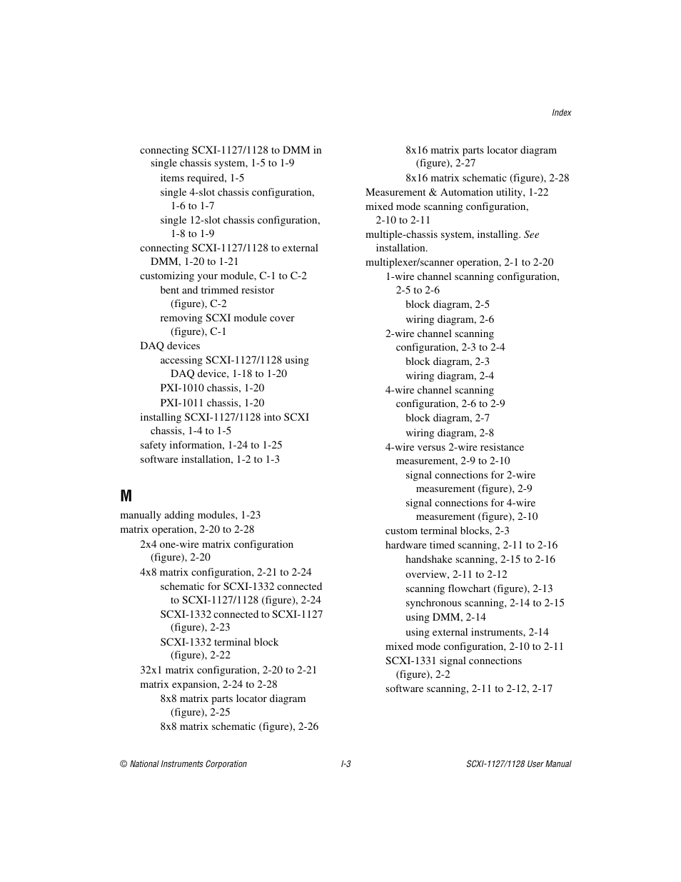 National Instruments SCXI-1127 User Manual | Page 95 / 97