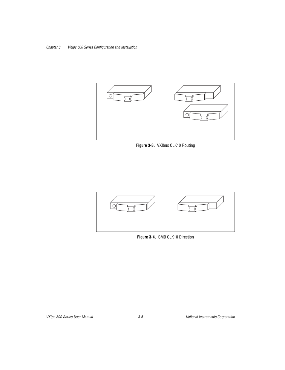 Figure 3-3. vxibus clk10 routing, Figure 3-4. smb clk10 direction | National Instruments 800 Series User Manual | Page 30 / 104