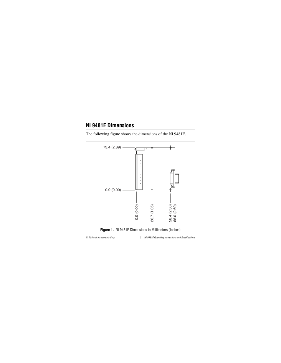 Ni 9481e dimensions | National Instruments NI 9481E User Manual | Page 3 / 16