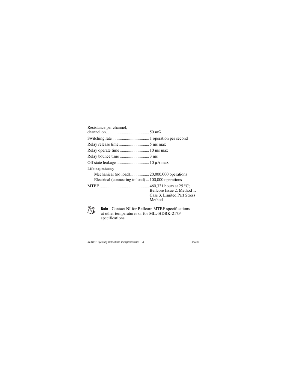 National Instruments NI 9481E User Manual | Page 8 / 16