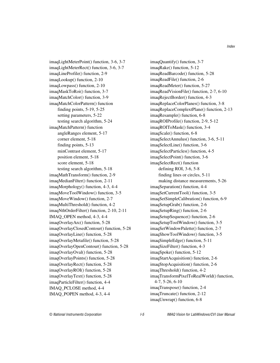 National Instruments IMAQ Vision for Measurement Studio User Manual | Page 111 / 114