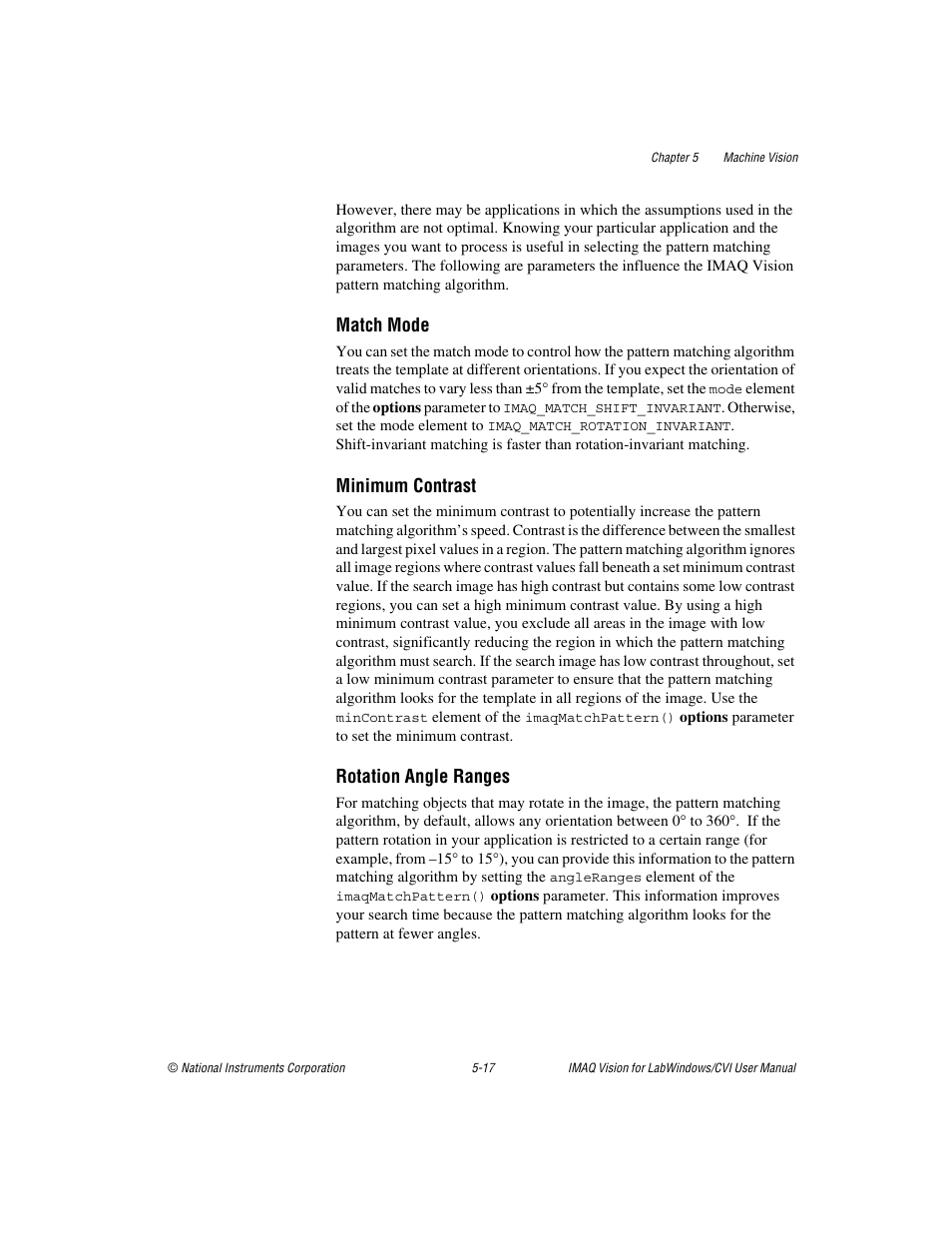 National Instruments IMAQ Vision for Measurement Studio User Manual | Page 63 / 114