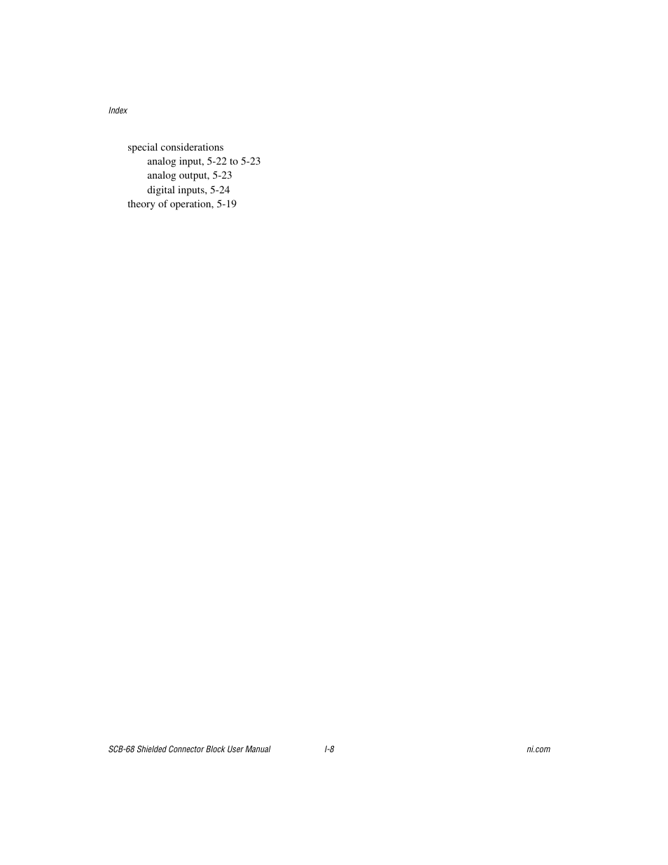 National Instruments SCB-68 User Manual | Page 104 / 104