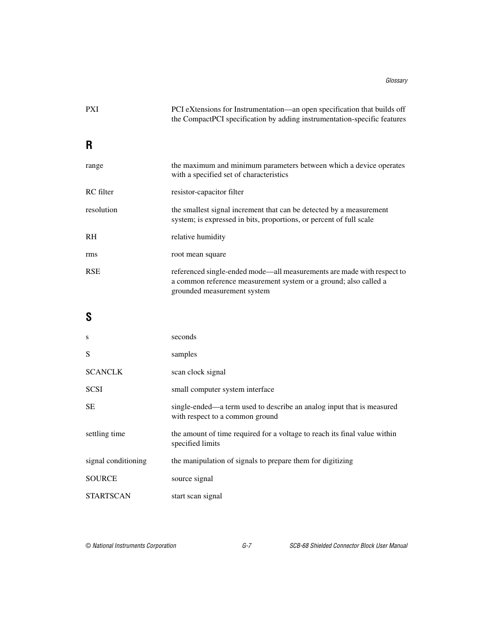 National Instruments SCB-68 User Manual | Page 95 / 104