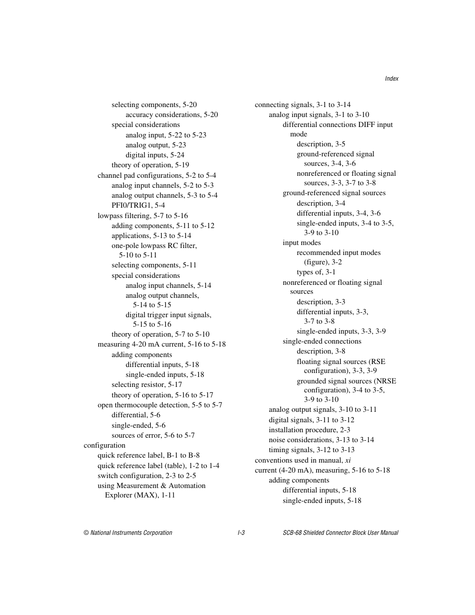 National Instruments SCB-68 User Manual | Page 99 / 104