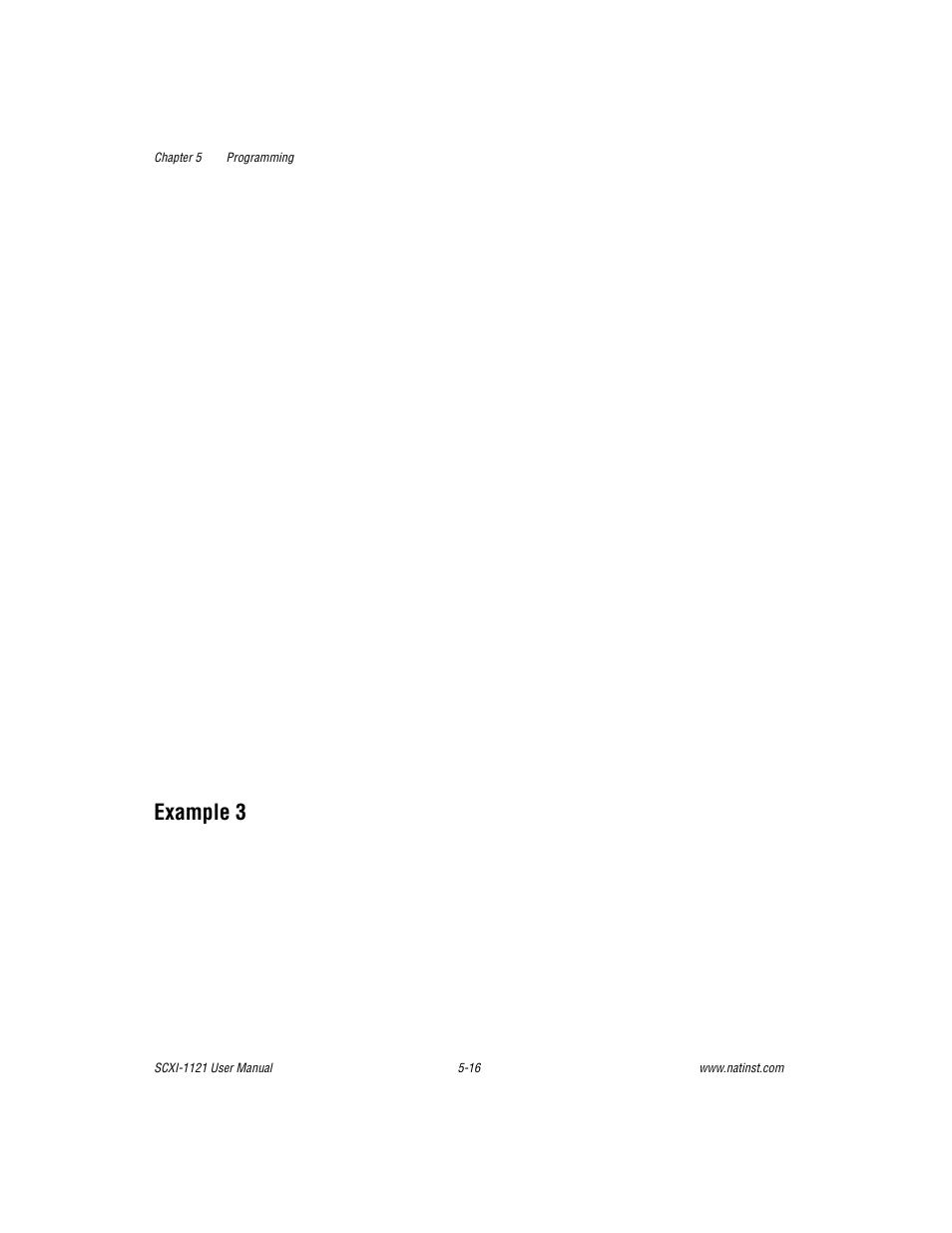 Example 3, Example 3 -16 | National Instruments SCXI-1121 User Manual | Page 107 / 162