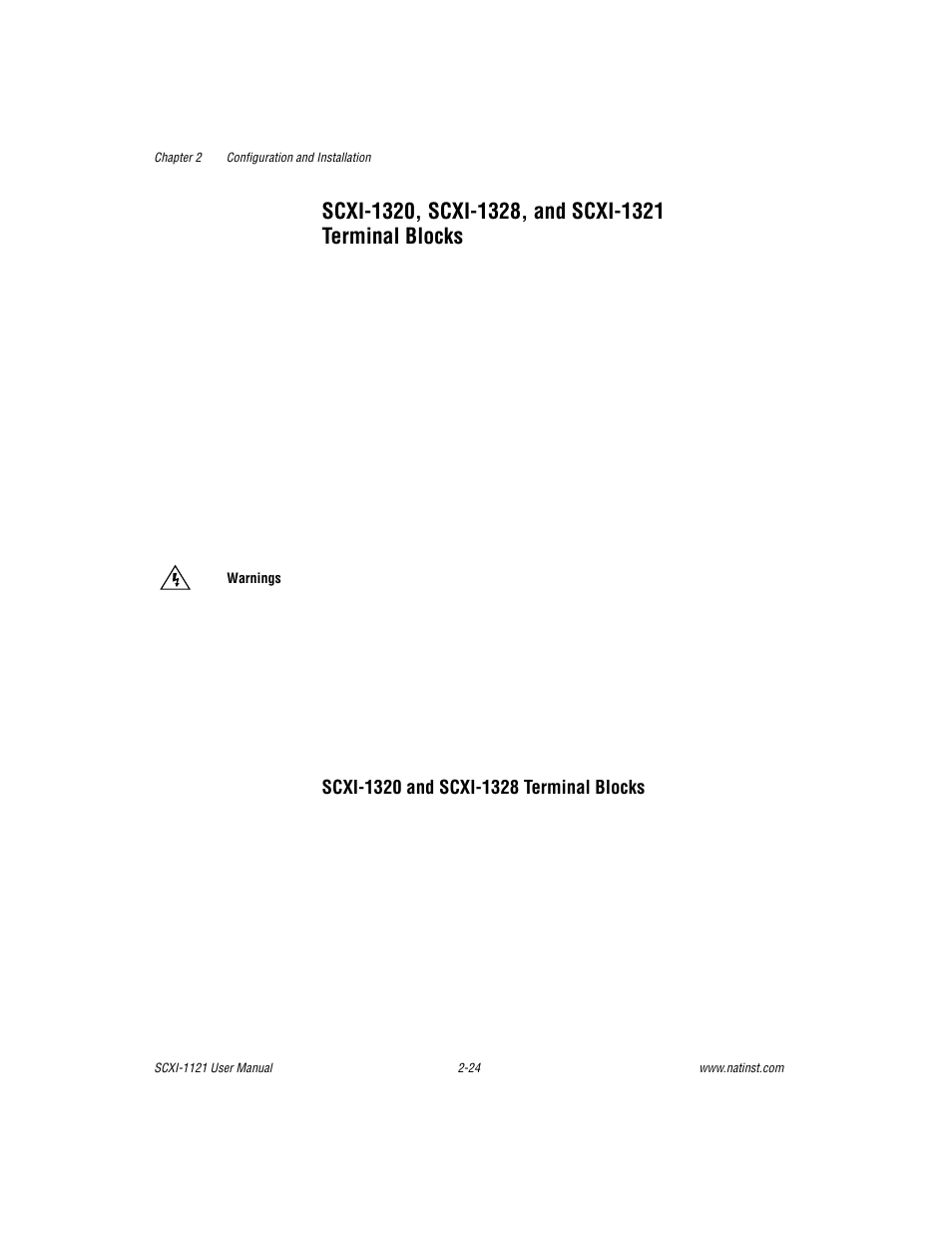 National Instruments SCXI-1121 User Manual | Page 40 / 162