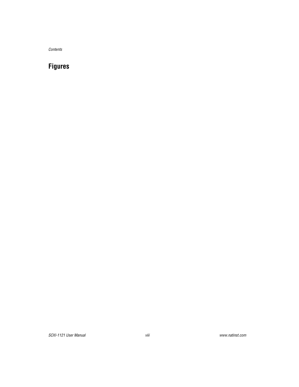 Figures | National Instruments SCXI-1121 User Manual | Page 7 / 162