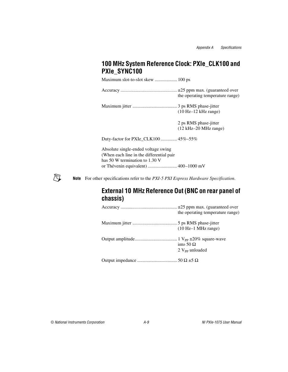 National Instruments NI PXIe-1075 User Manual | Page 50 / 78