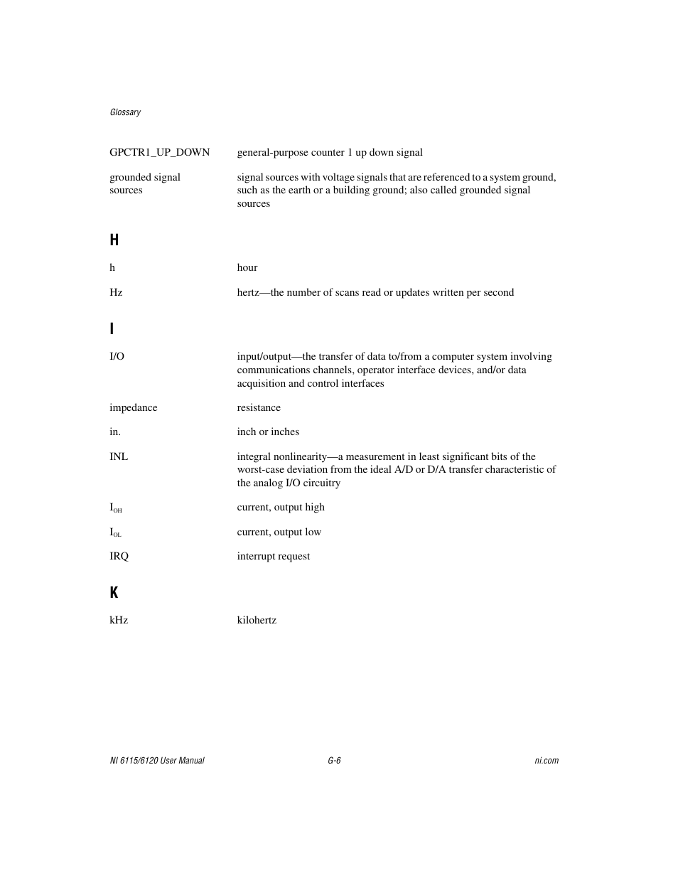 National Instruments NI 6120 User Manual | Page 111 / 127