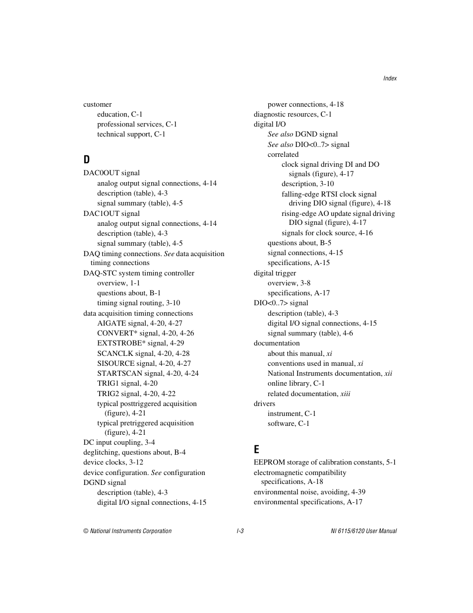 National Instruments NI 6120 User Manual | Page 120 / 127