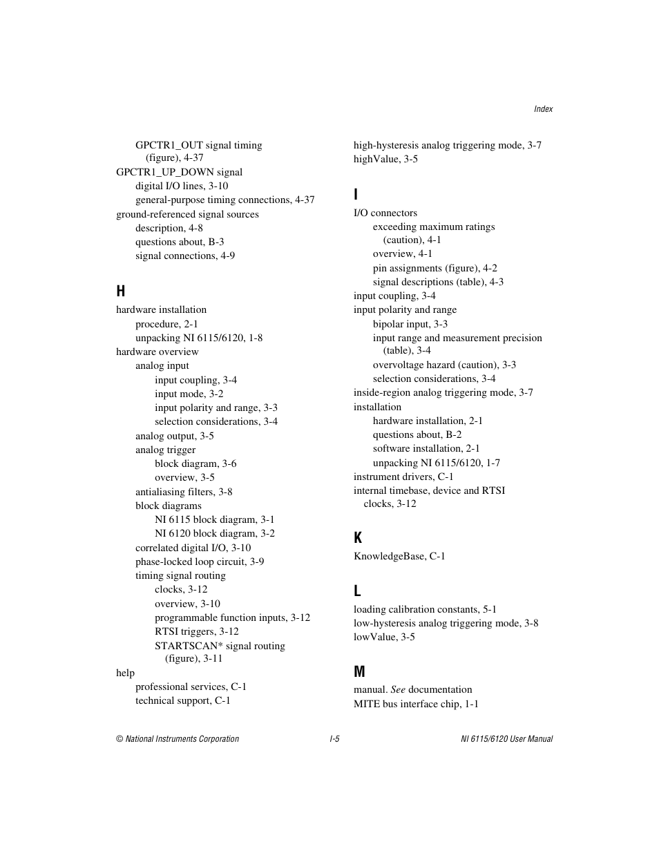 National Instruments NI 6120 User Manual | Page 122 / 127