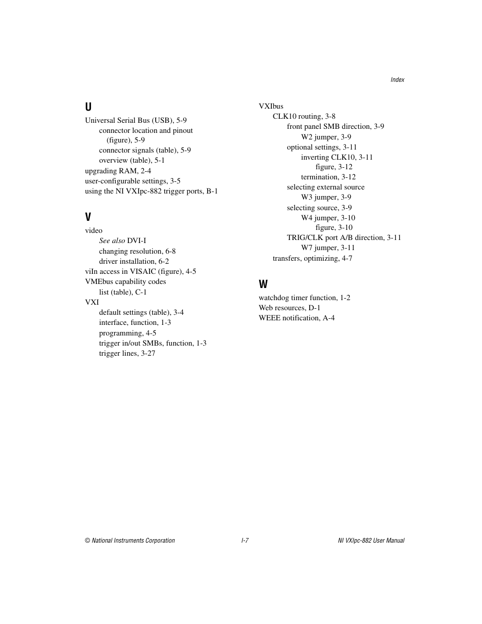 National Instruments NI VXIpc-882 User Manual | Page 106 / 106