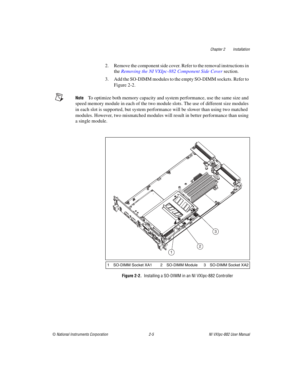 National Instruments NI VXIpc-882 User Manual | Page 19 / 106