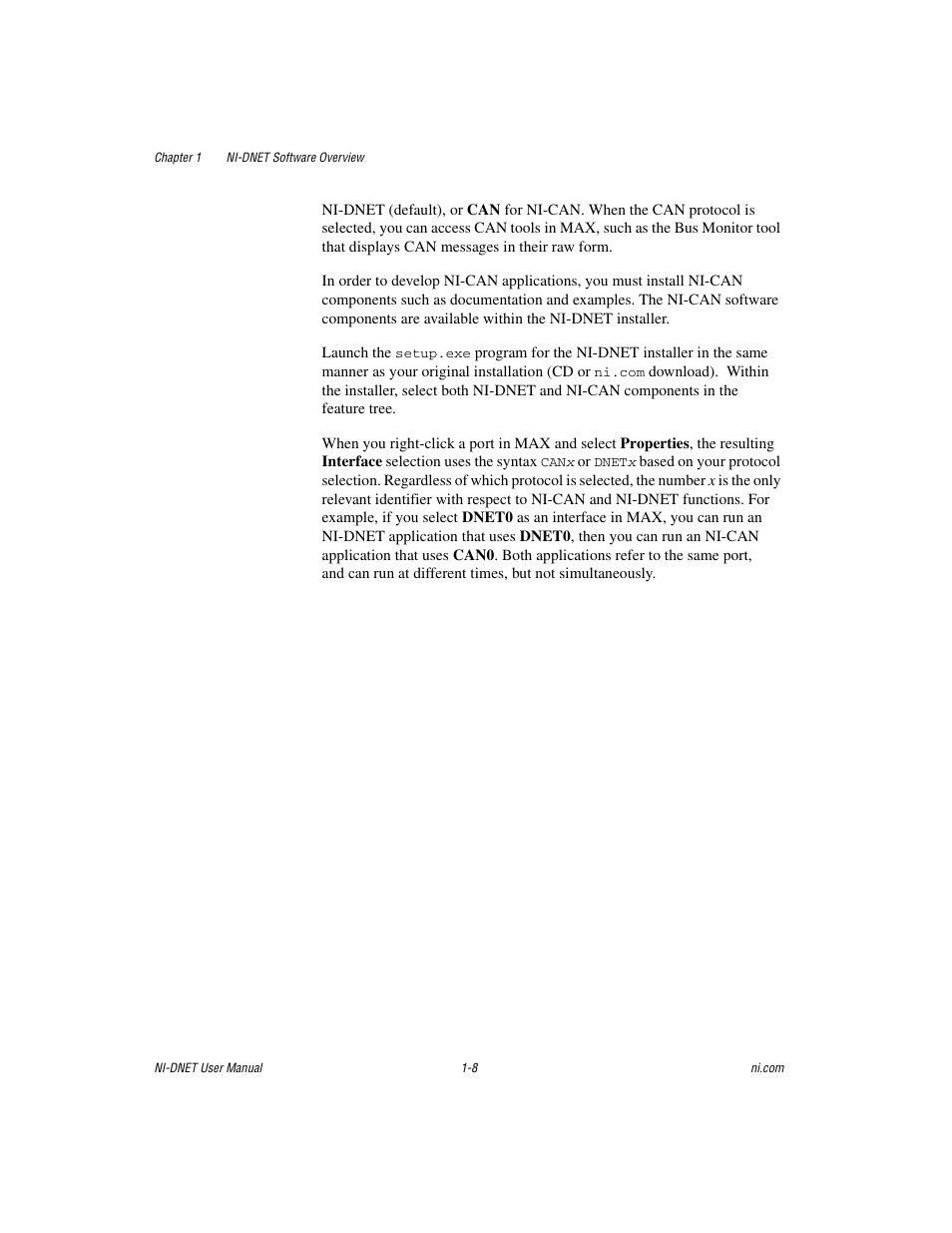 National Instruments NI-DNET User Manual | Page 17 / 86