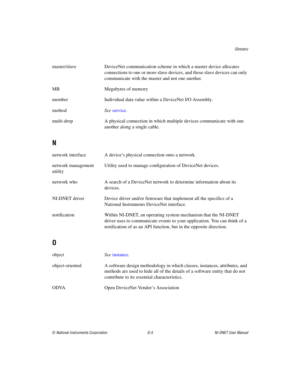 National Instruments NI-DNET User Manual | Page 82 / 86