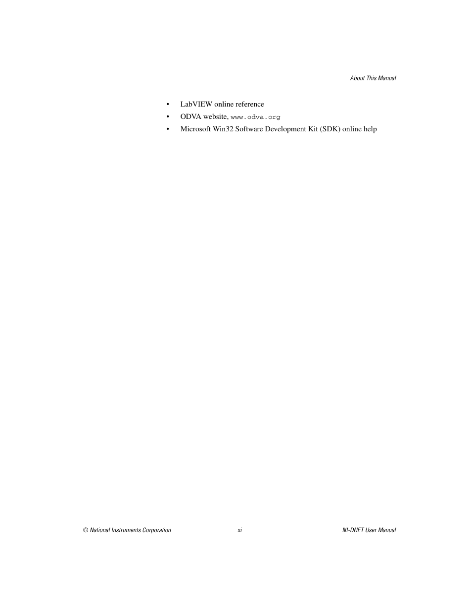 National Instruments NI-DNET User Manual | Page 9 / 86