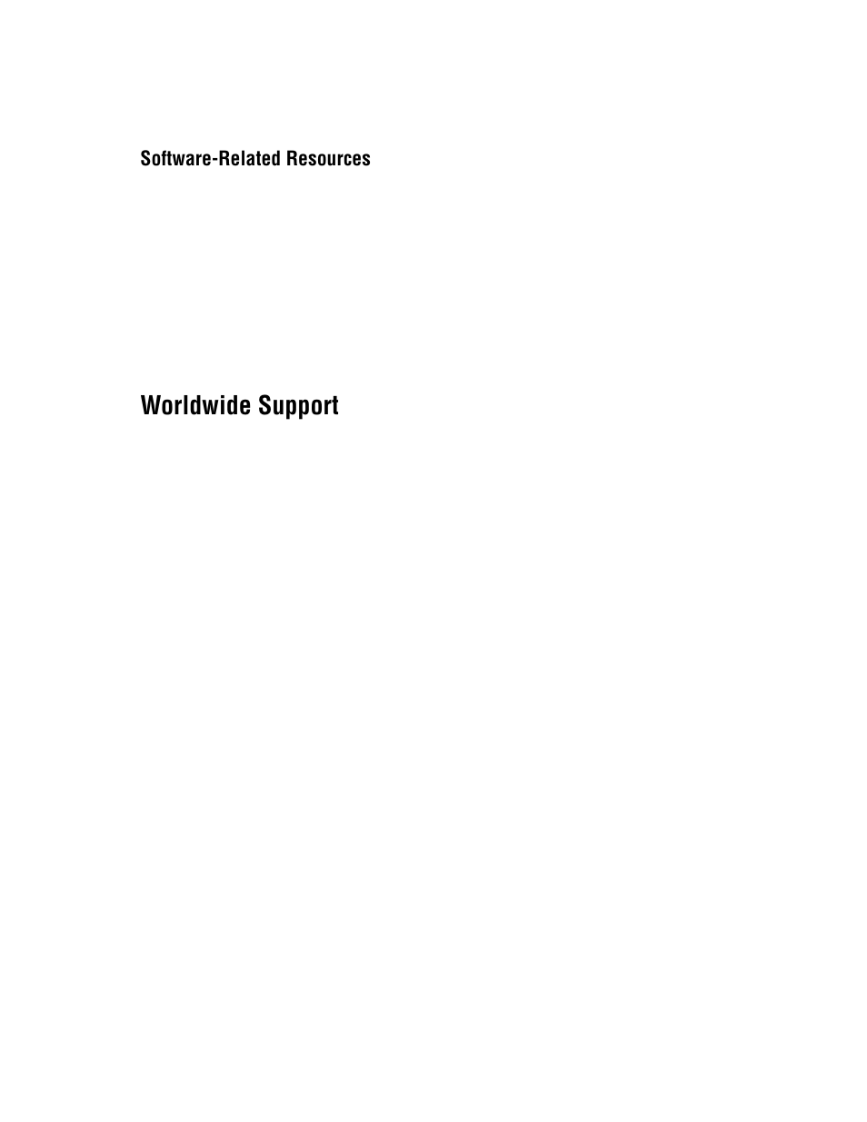 Worldwide support, Software-related resources | National Instruments SCXI-1161 User Manual | Page 48 / 60