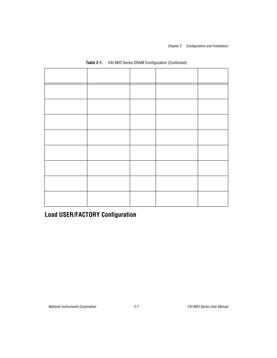 Load user/factory configuration, Load user/factory configuration -7 | National Instruments VXI-MIO Series User Manual | Page 26 / 151