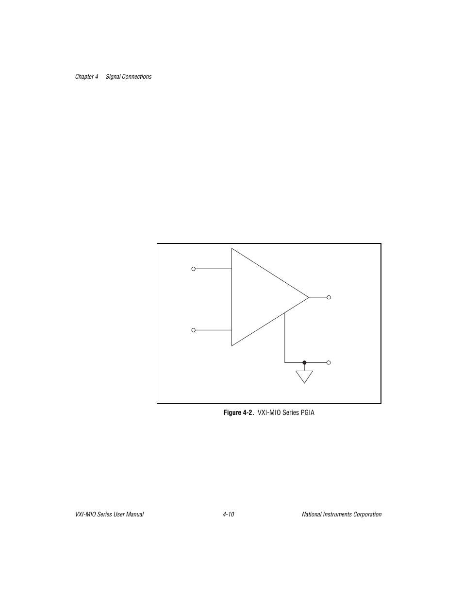 Figure 4-2. vxi-mio series pgia, Vxi-mio-64xe-10 -2, Figure 4-2. vxi-mio series pgia -10 | National Instruments VXI-MIO Series User Manual | Page 56 / 151