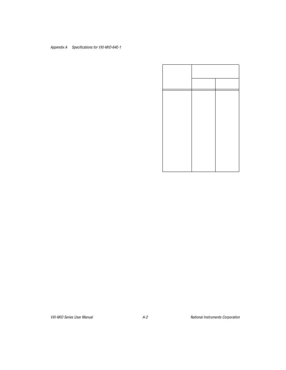 National Instruments VXI-MIO Series User Manual | Page 96 / 151