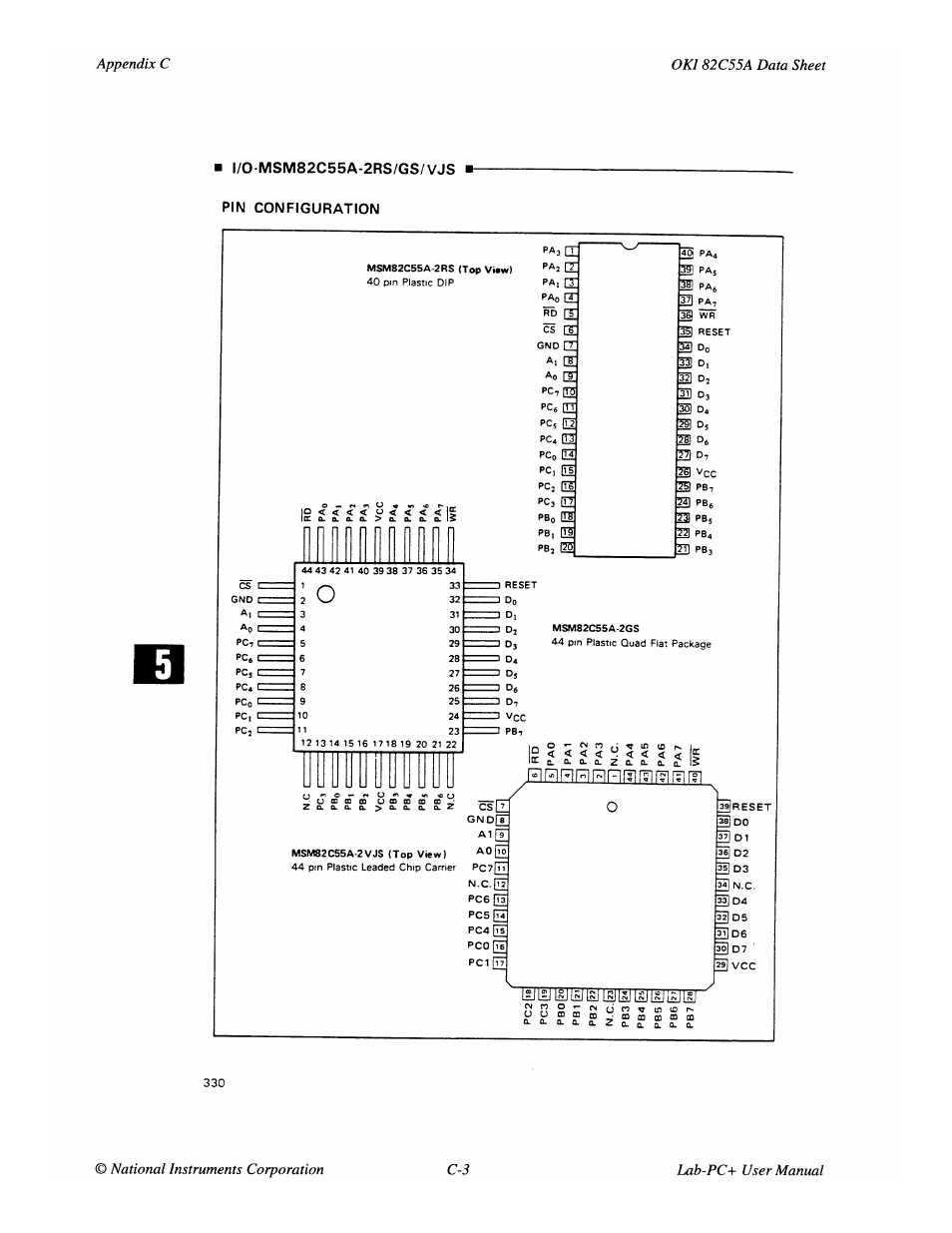 National Instruments Low-Cost Multifunction I/O Board for ISA Lab-PC+ User Manual | Page 102 / 211