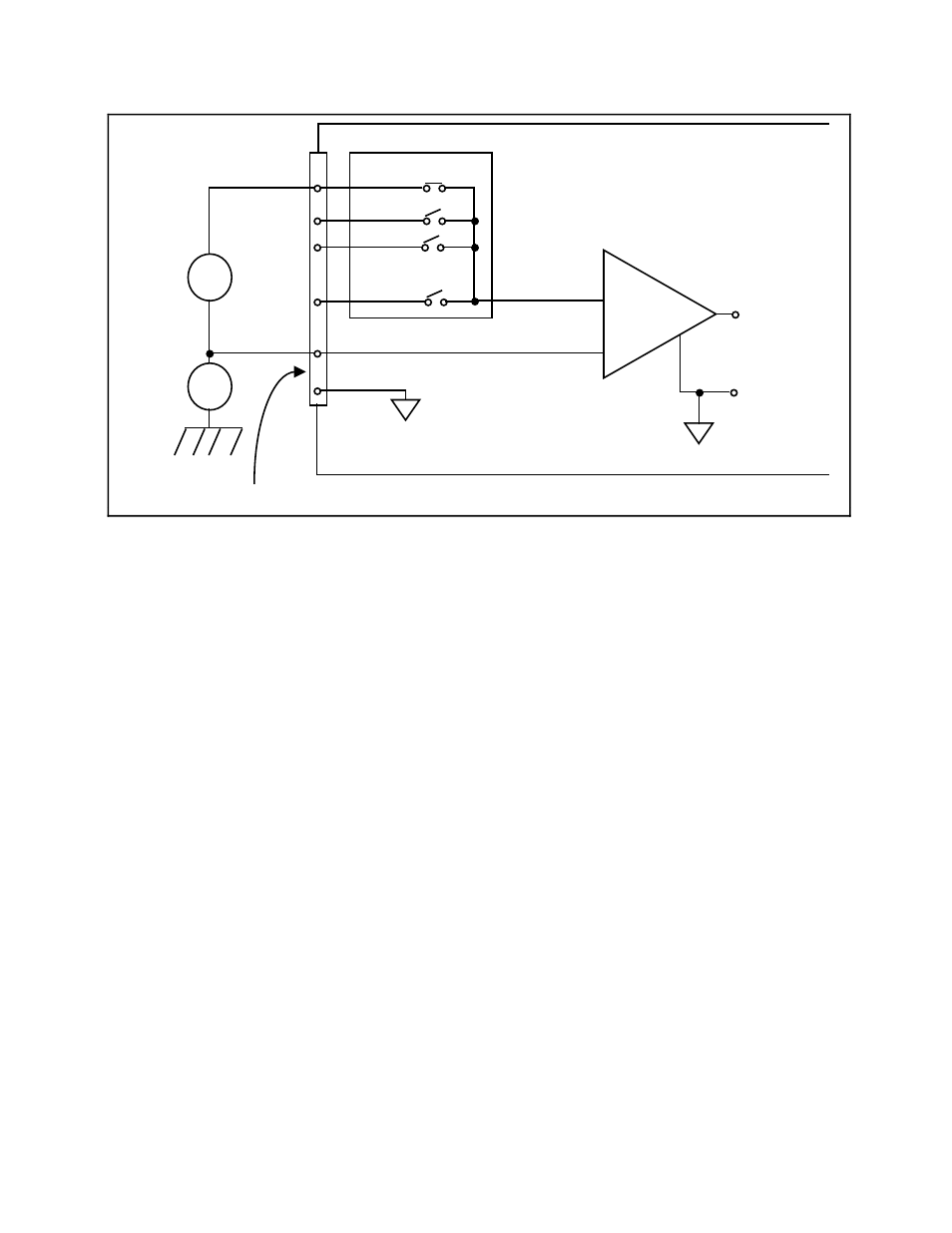 Common-mode signal rejection considerations, Analog output signal connections, Figure 3-6 | National Instruments Low-Cost Multifunction I/O Board for ISA Lab-PC+ User Manual | Page 43 / 211