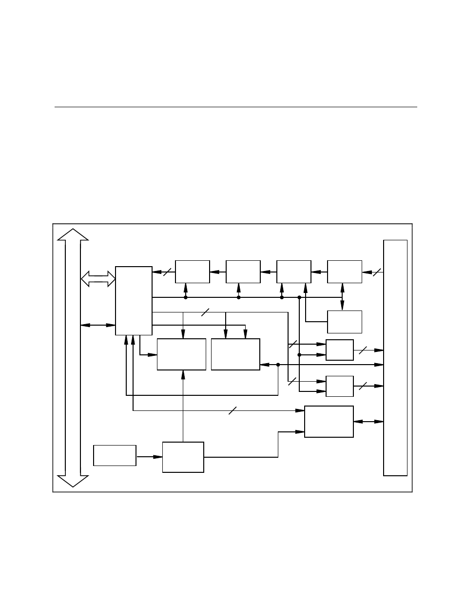 Chapter 4 theory of operation, Functional overview, Figure 4-1. lab-pc+ block diagram | Figure 4-1, Lab-pc+ block diagram | National Instruments Low-Cost Multifunction I/O Board for ISA Lab-PC+ User Manual | Page 60 / 211