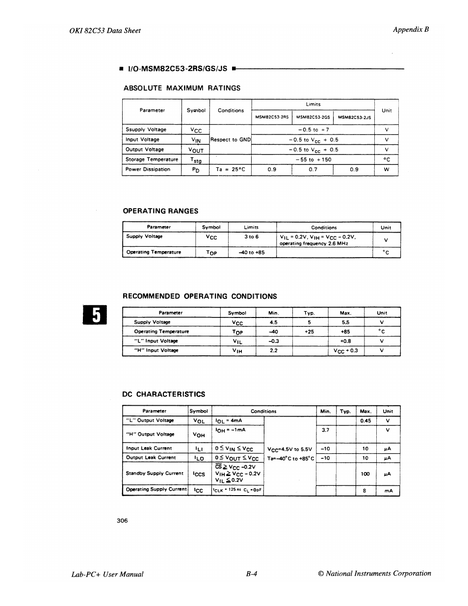 National Instruments Low-Cost Multifunction I/O Board for ISA Lab-PC+ User Manual | Page 91 / 211