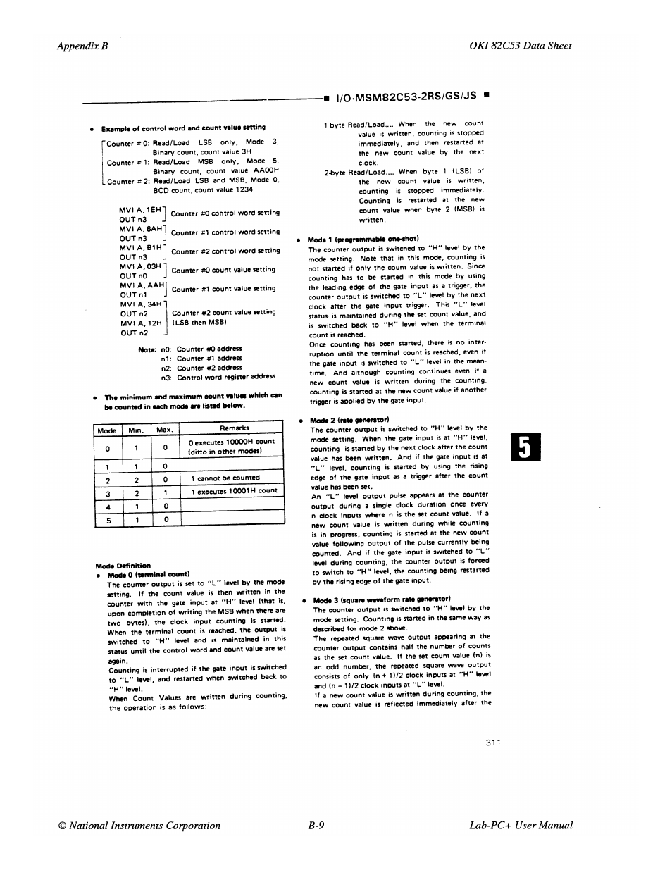 National Instruments Low-Cost Multifunction I/O Board for ISA Lab-PC+ User Manual | Page 96 / 211