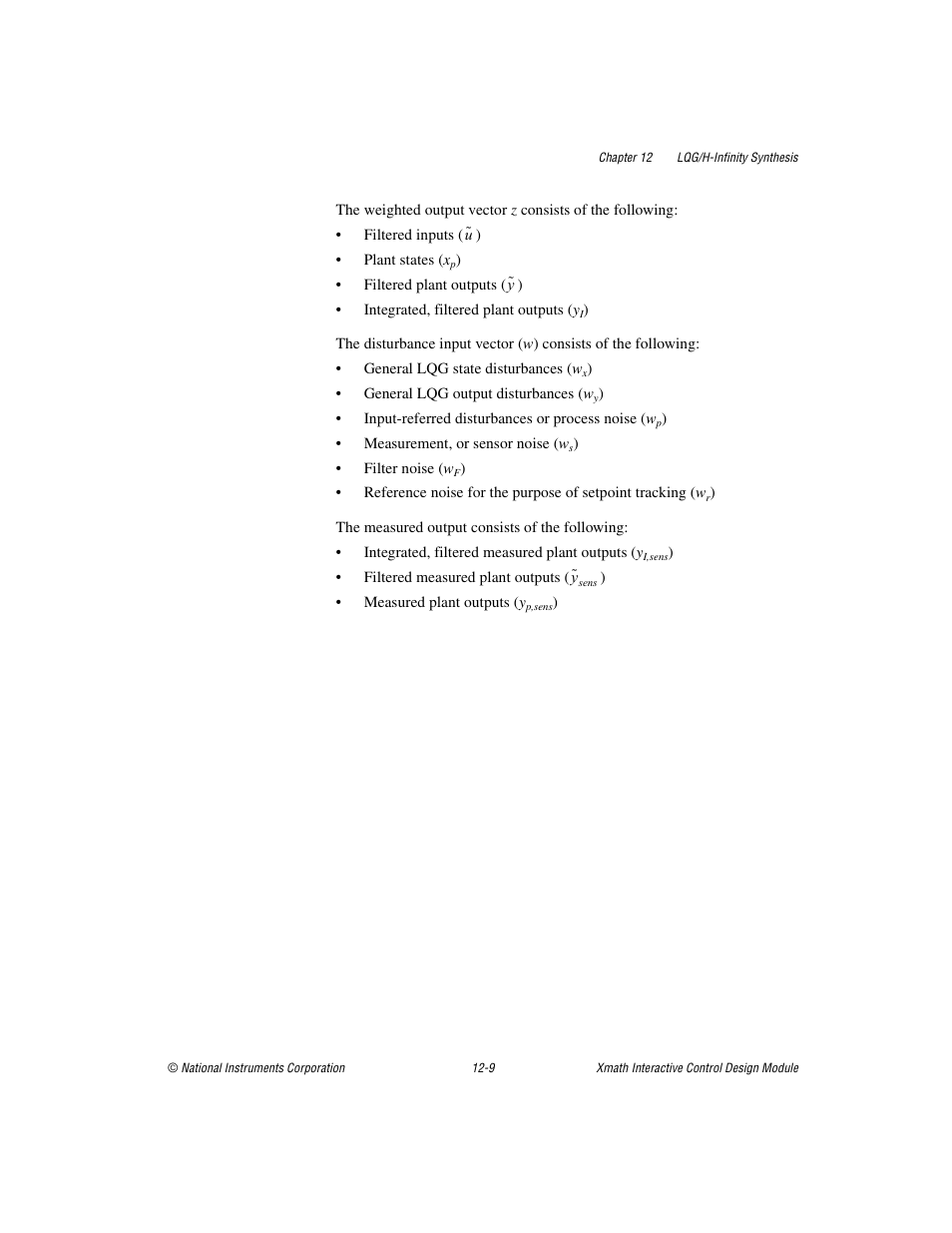National Instruments Xmath Interactive Control Design Module ICDM User Manual | Page 103 / 129