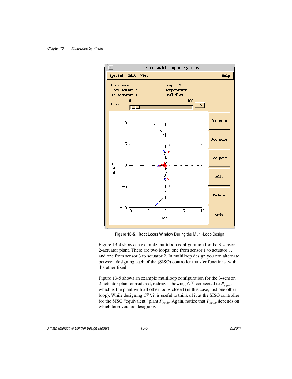 National Instruments Xmath Interactive Control Design Module ICDM User Manual | Page 117 / 129