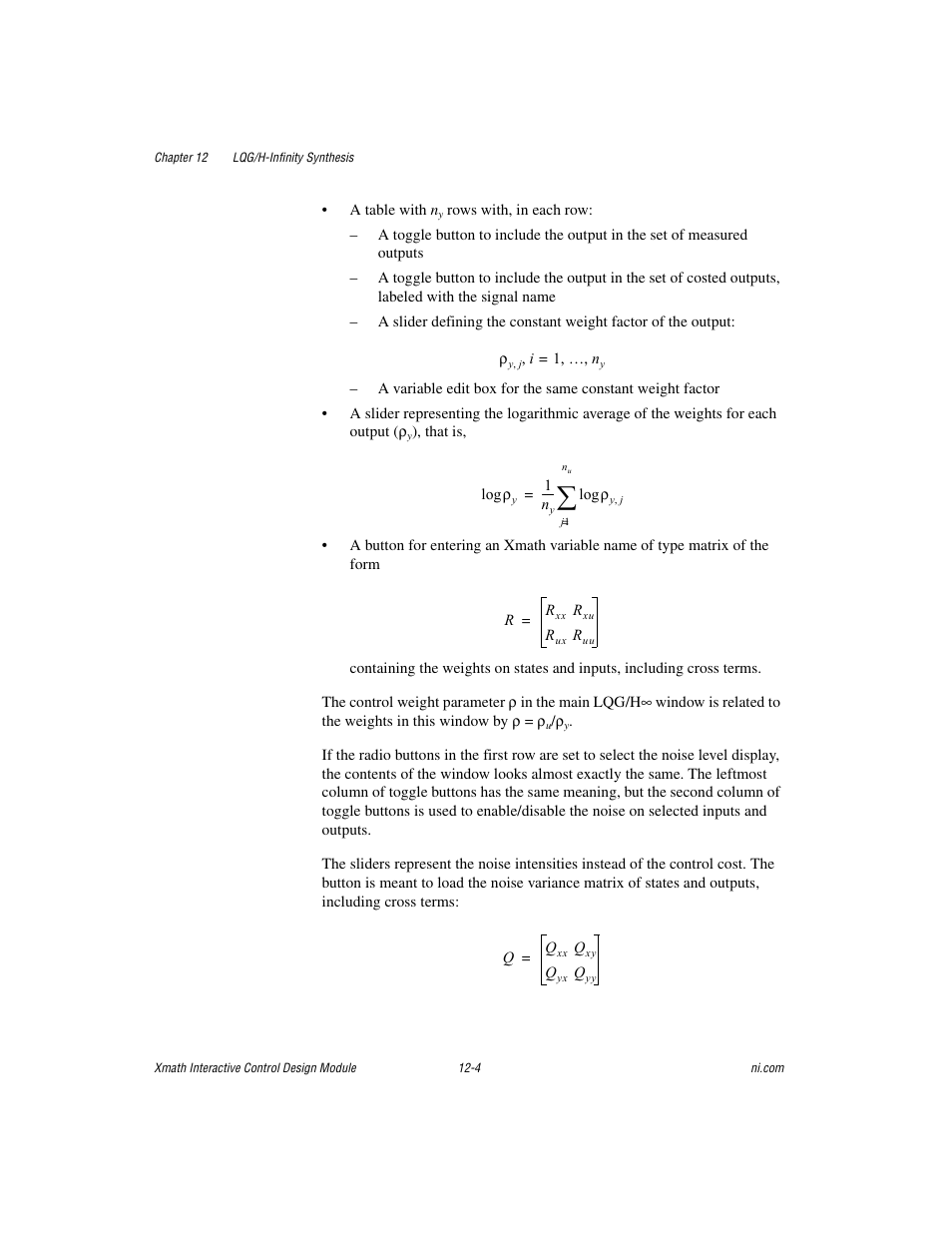 National Instruments Xmath Interactive Control Design Module ICDM User Manual | Page 98 / 129