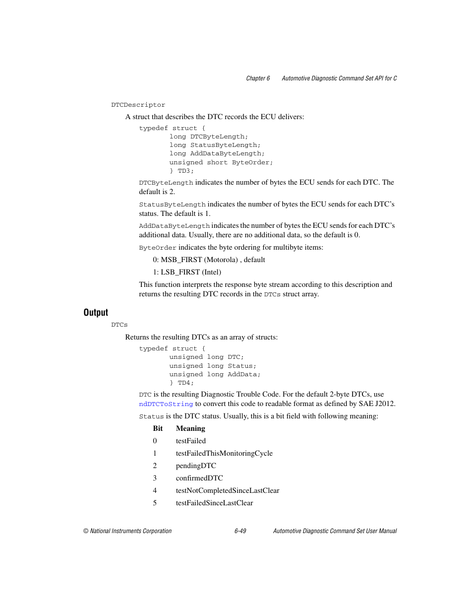 Output | National Instruments CAN 372139B-01 User Manual | Page 213 / 301