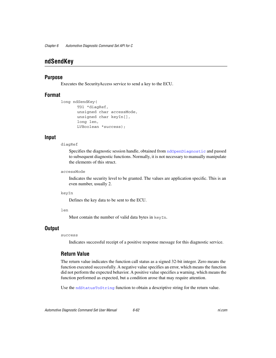 Ndsendkey, Ndsendkey -62 | National Instruments CAN 372139B-01 User Manual | Page 226 / 301