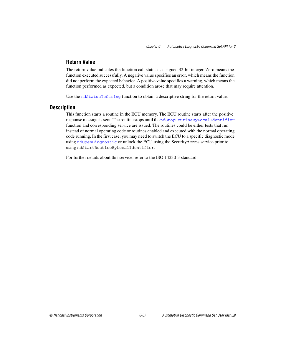 Return value, Description | National Instruments CAN 372139B-01 User Manual | Page 231 / 301