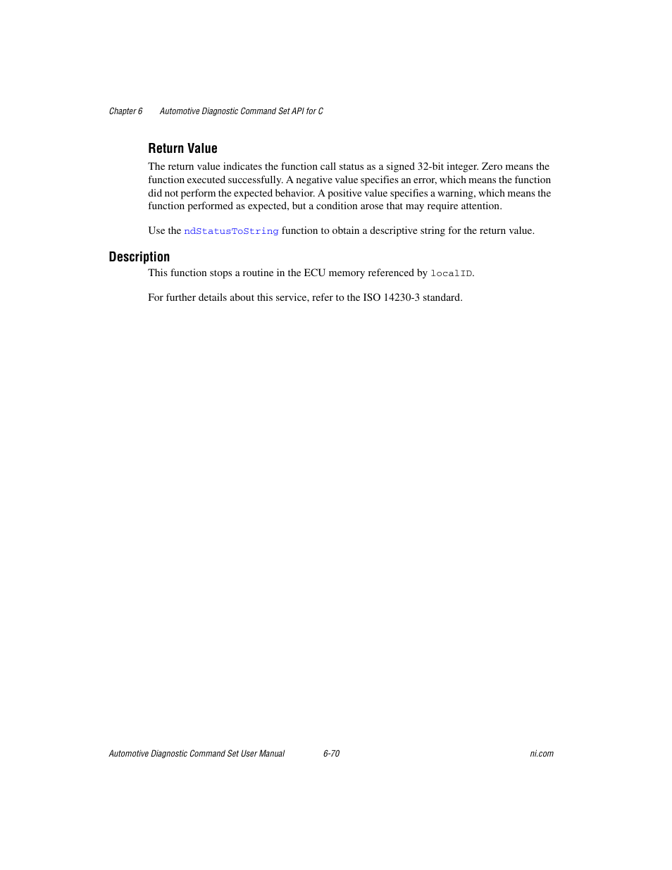 Return value, Description | National Instruments CAN 372139B-01 User Manual | Page 234 / 301