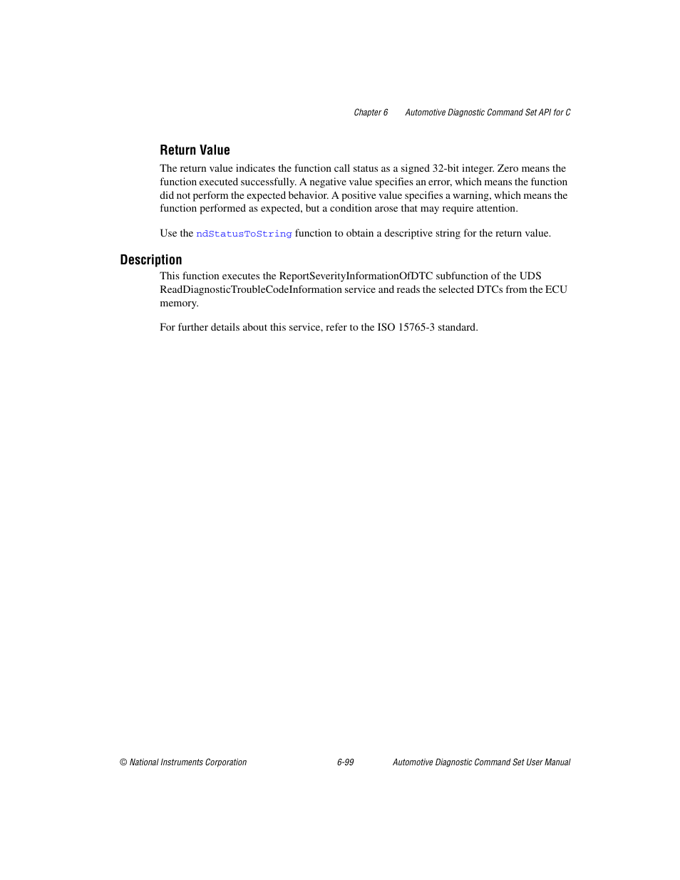 Return value, Description | National Instruments CAN 372139B-01 User Manual | Page 263 / 301