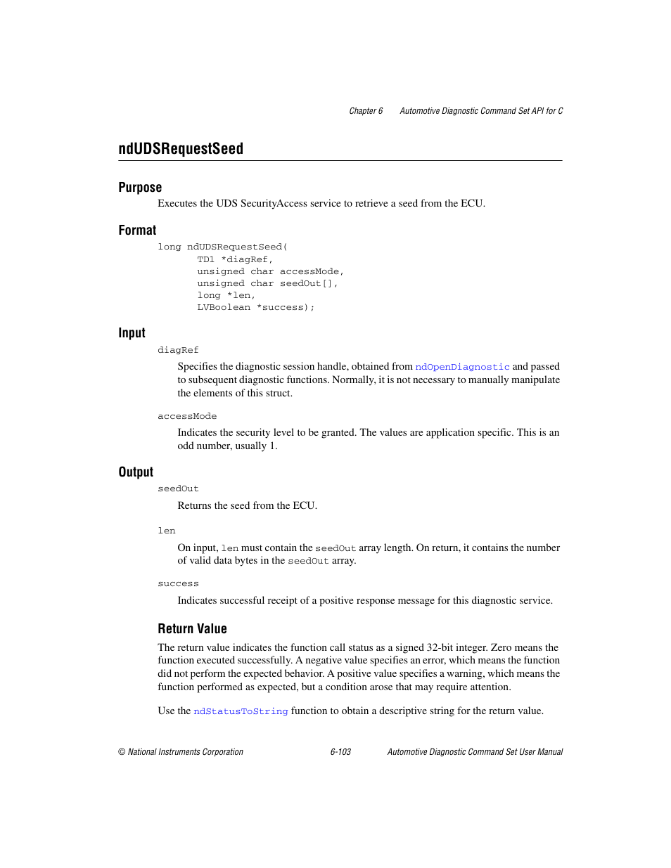 Ndudsrequestseed, Ndudsrequestseed -103 | National Instruments CAN 372139B-01 User Manual | Page 267 / 301