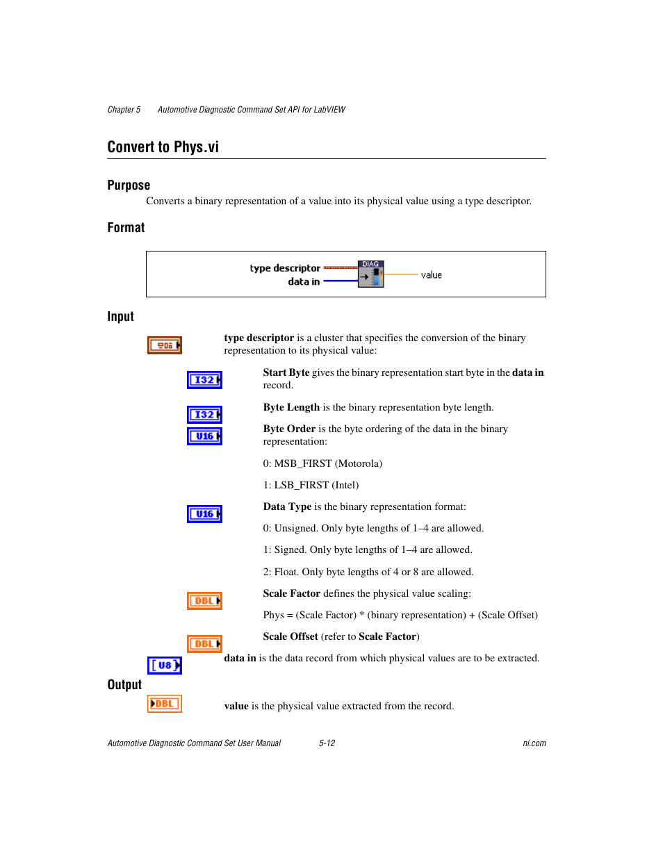 Convert to phys.vi, Convert to phys.vi -12 | National Instruments CAN 372139B-01 User Manual | Page 38 / 301